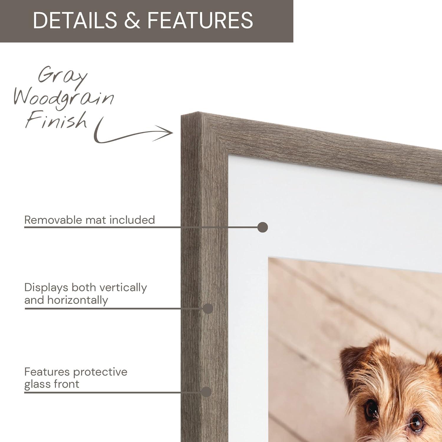 Gallery Perfect Gallery Perfect 12" x 12" Wall Mount Matted Picture Frame - (Set of 9)
