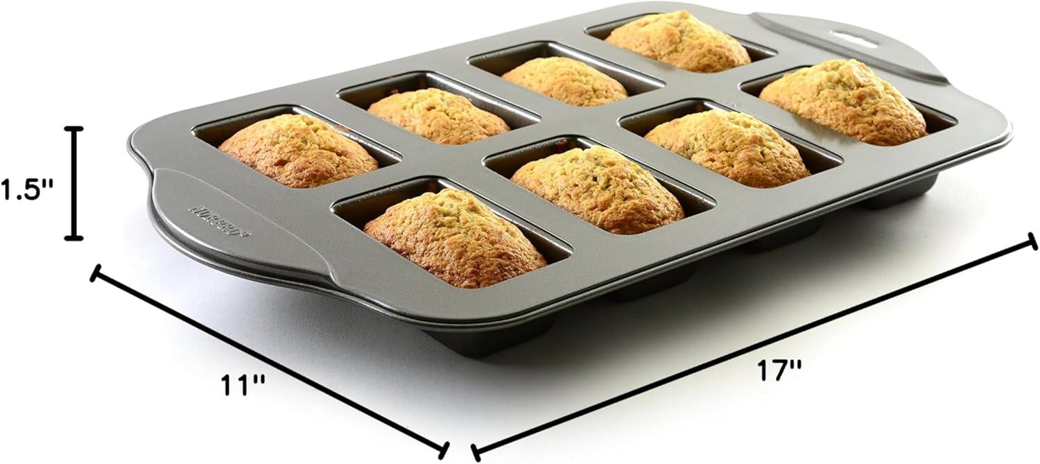 Norpro Nonstick Mini Loaf Pan, 8 Count, One Size, As Shown