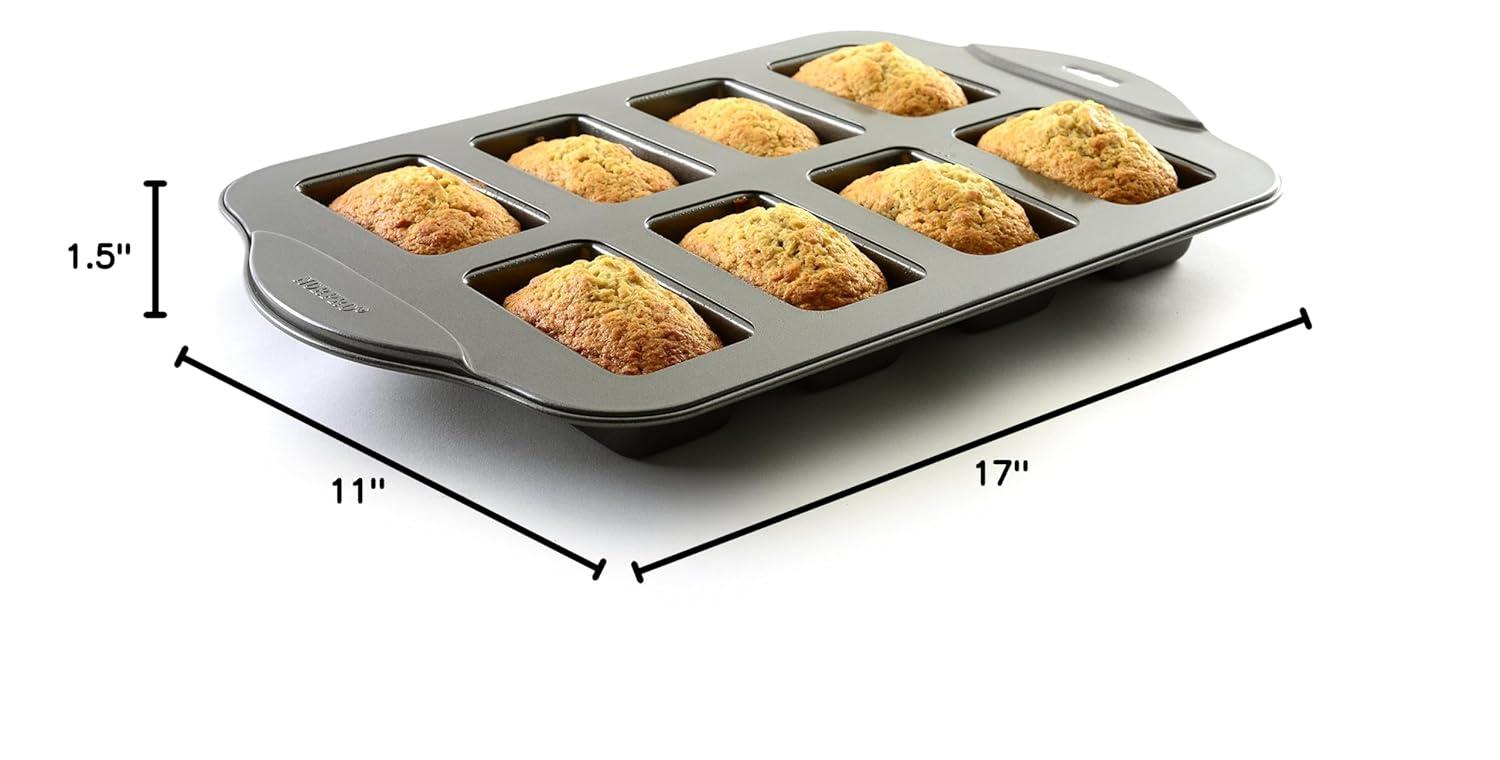 Norpro Nonstick Mini Loaf Pan, 8 Count, One Size, As Shown