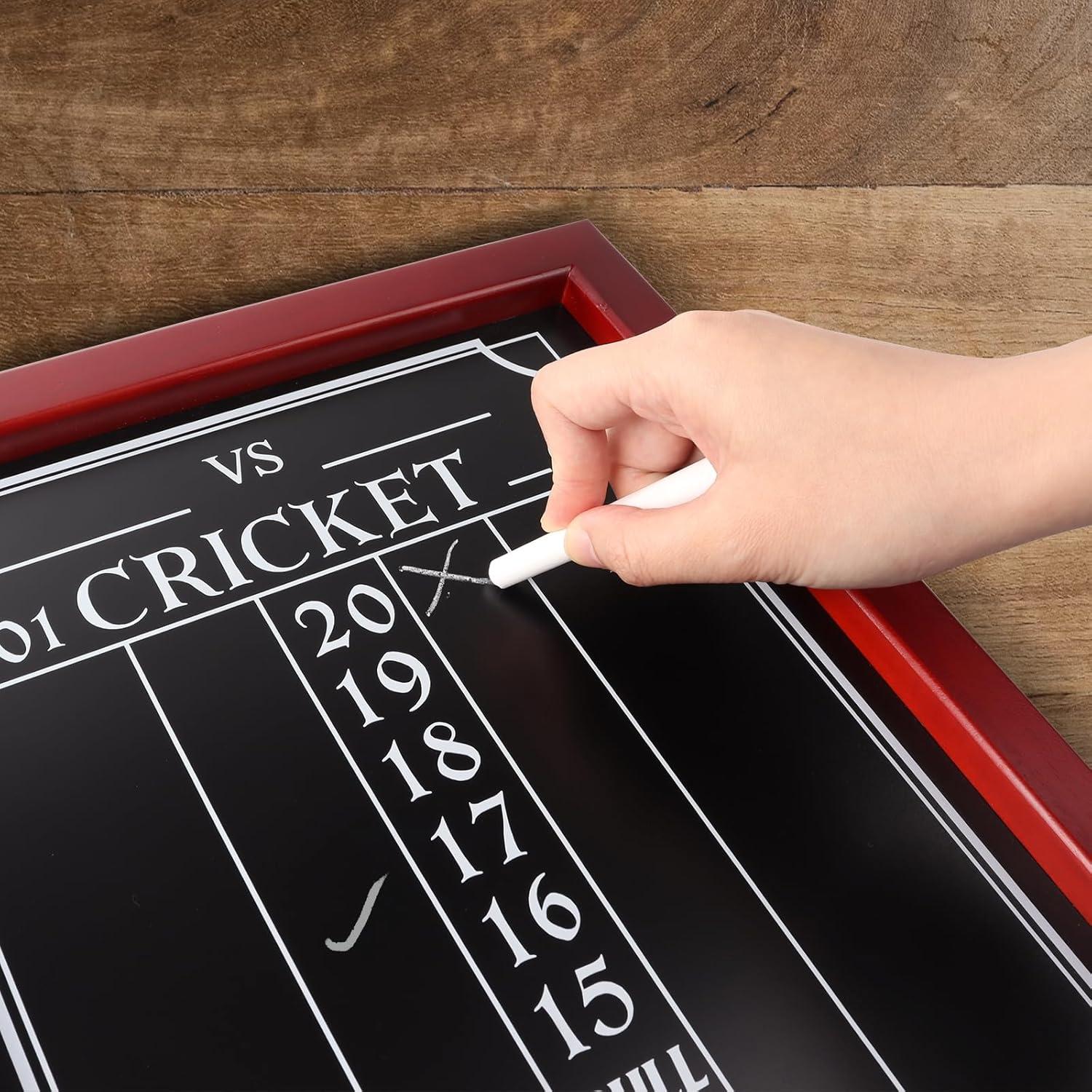GSE Large Chalk Dart Scoreboard with Chalks