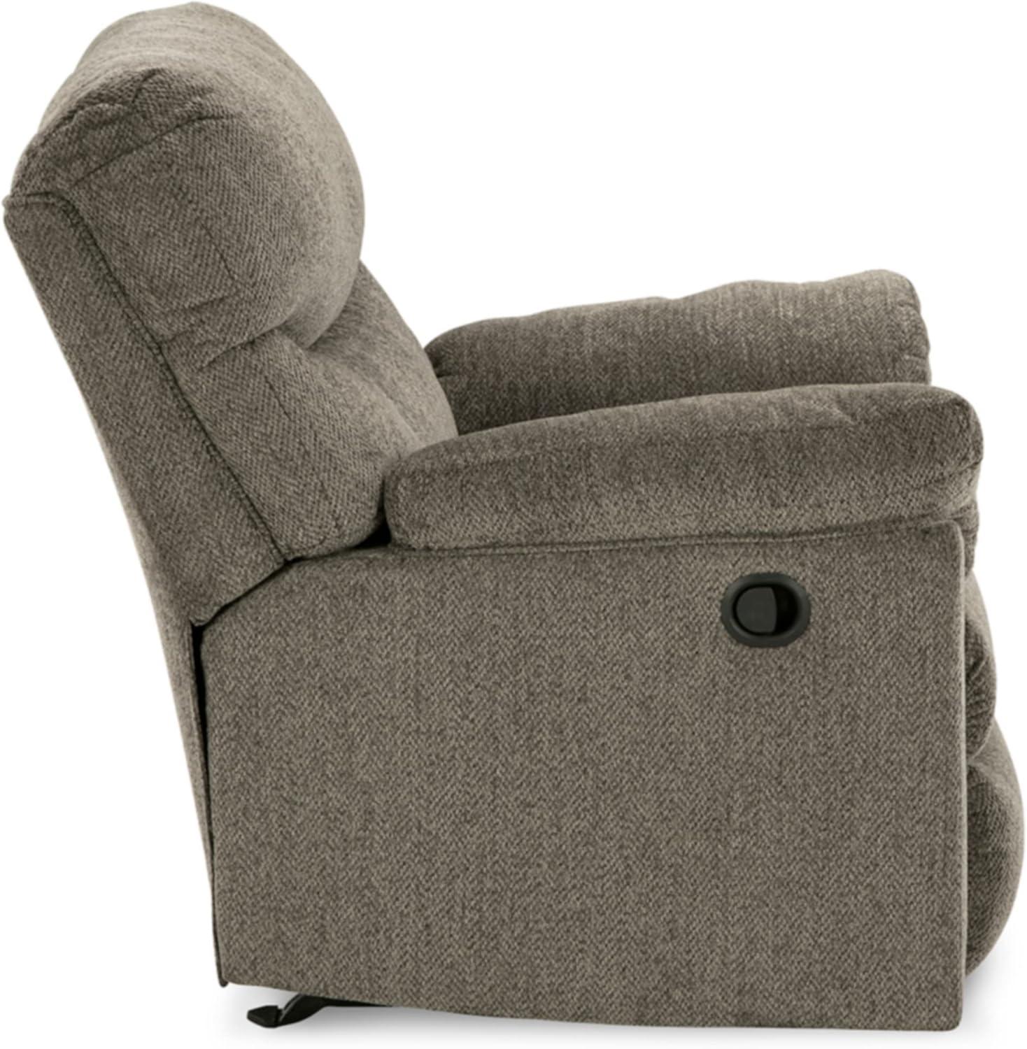 Alphons Putty 39'' Contemporary Metal Rocker Recliner