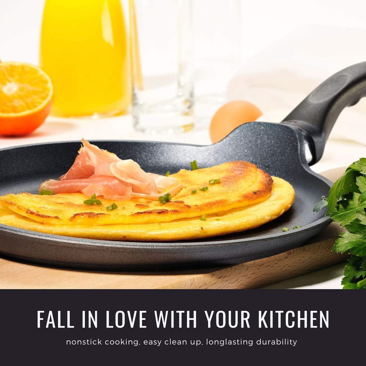 Swiss Diamond 10.25" Nonstick Induction Crepe Pan | HD Classic