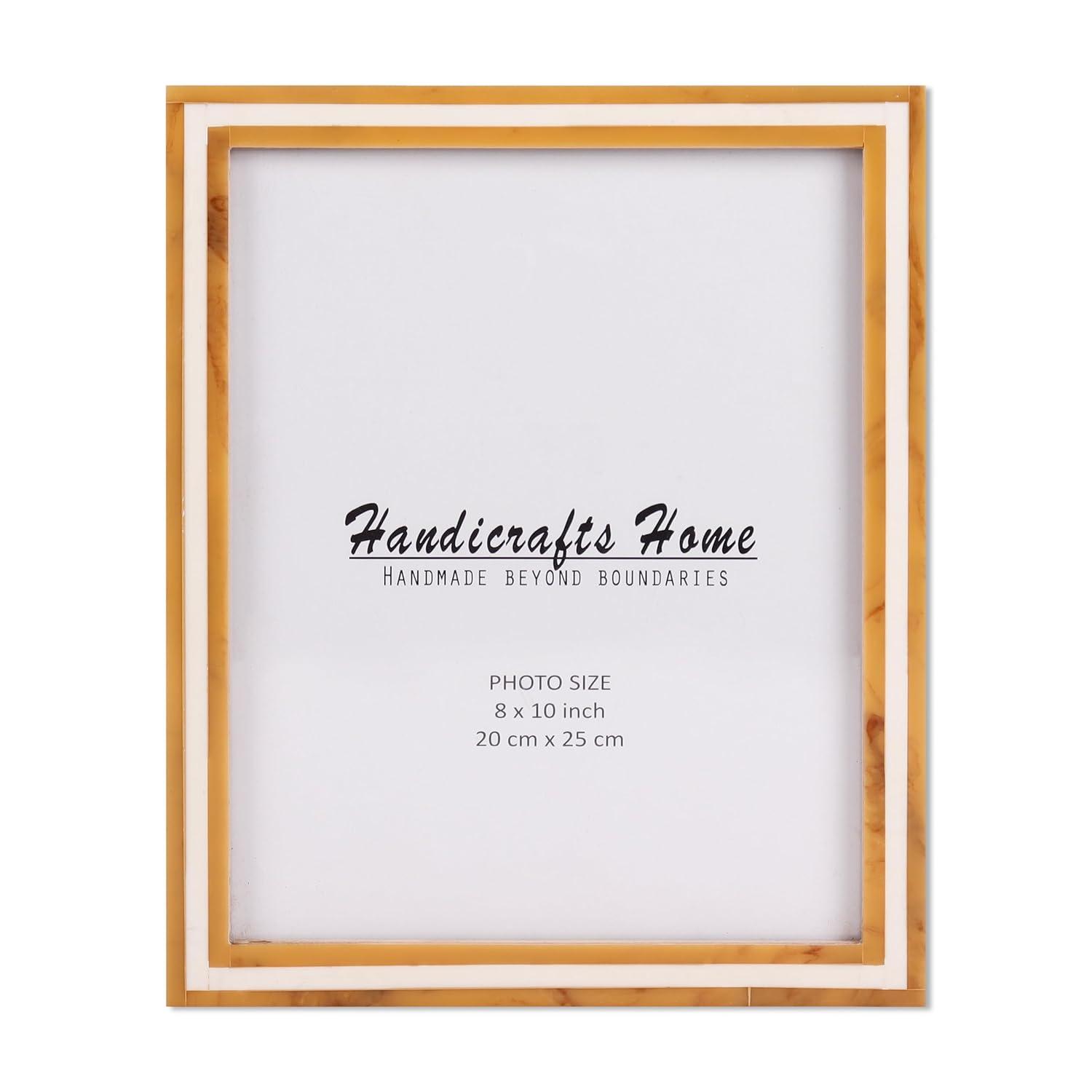 Handicrafts Home 8x10 Avant Amber Collection Photo Frame - Wooden Collage