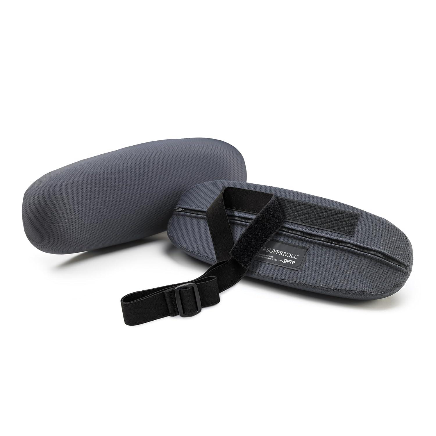 OPTP The Original McKenzie SuperRoll - USA-Made Low Back Lumbar Pillow for Office Chair Lumbar Support, Car Back Support Seat Cushions and Travel