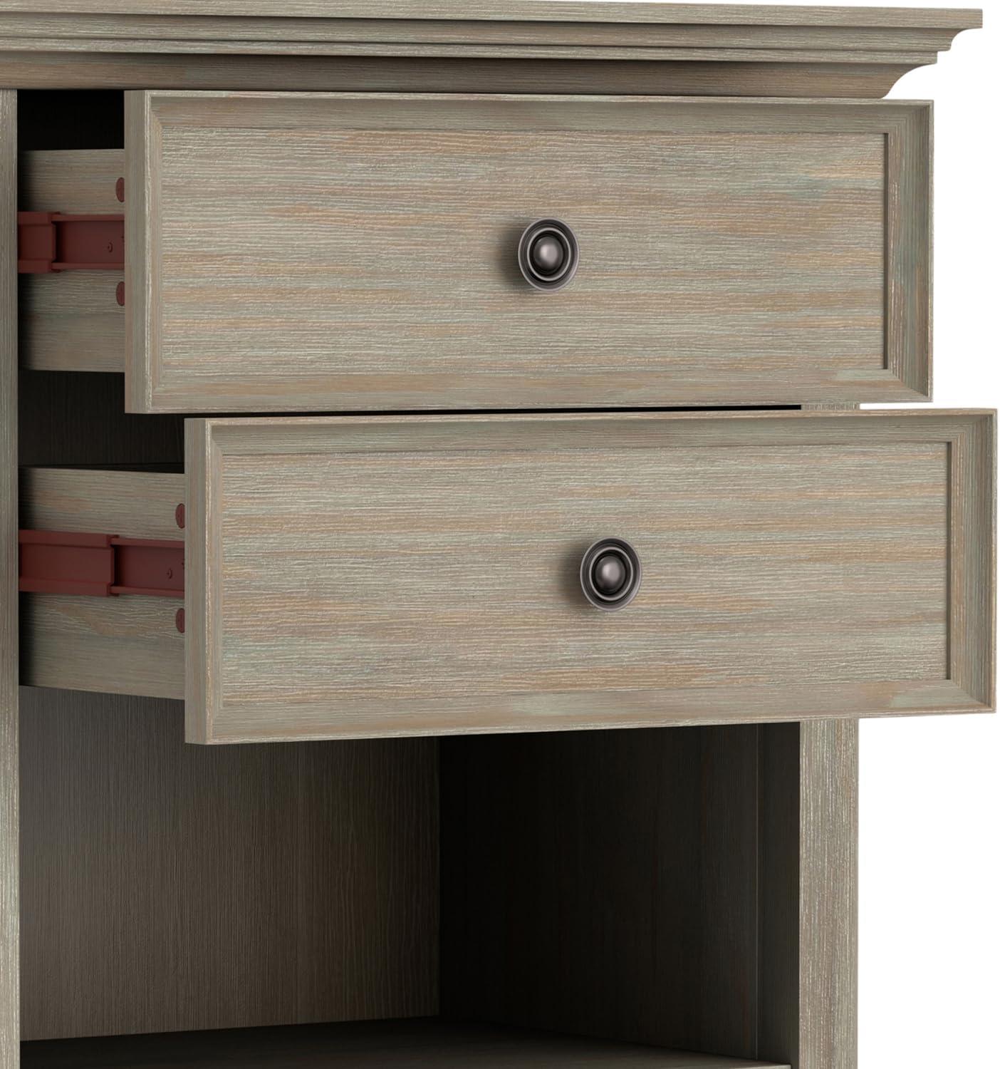 Amherst 2 - Drawer Solid Wood Nightstand