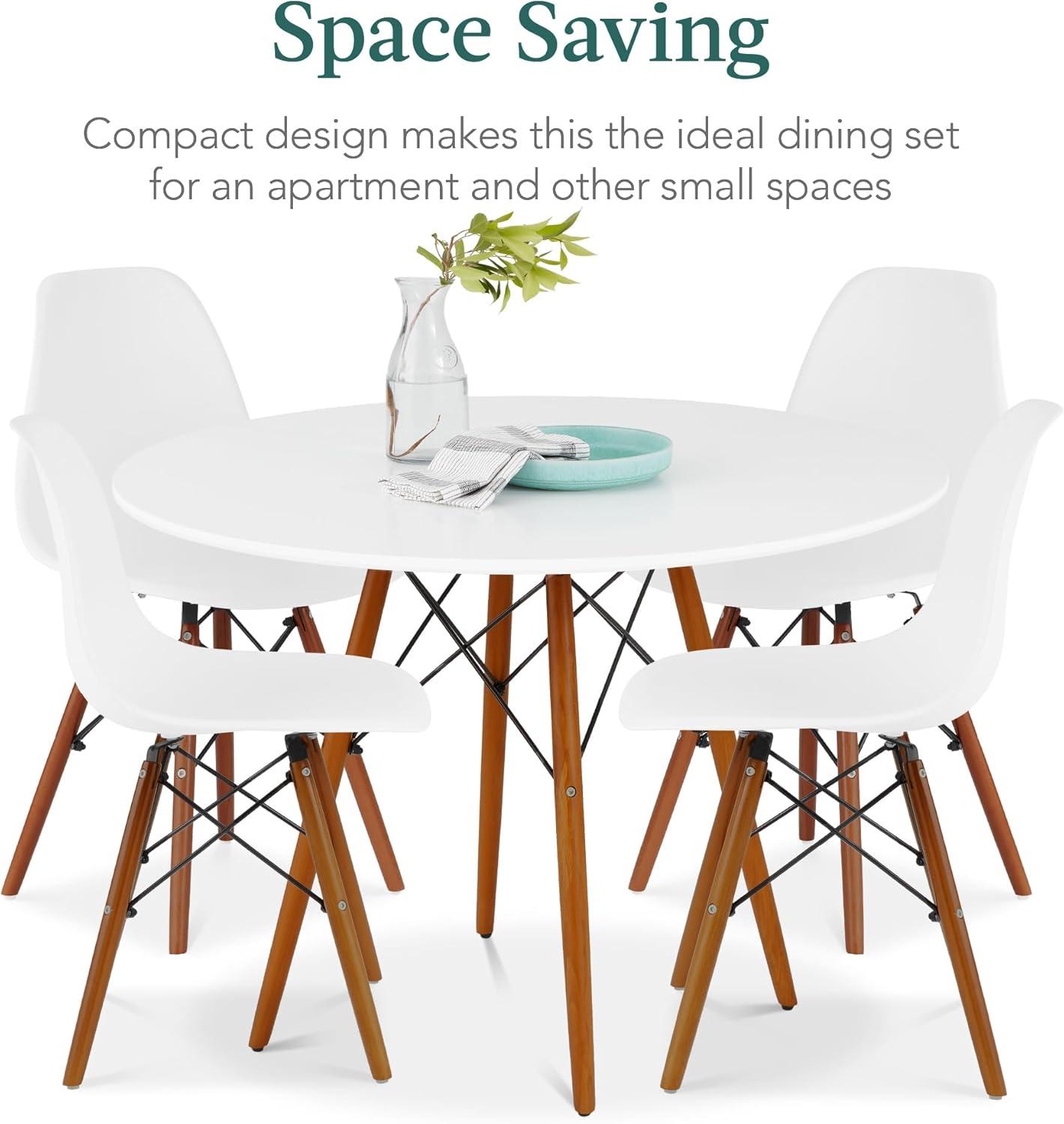 George Oliver Fechter 4 - Person Four Leg Dining Set