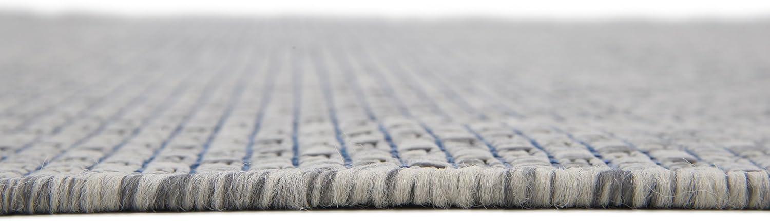 Unique Loom Outdoor Solid Solid Woven Area Rug