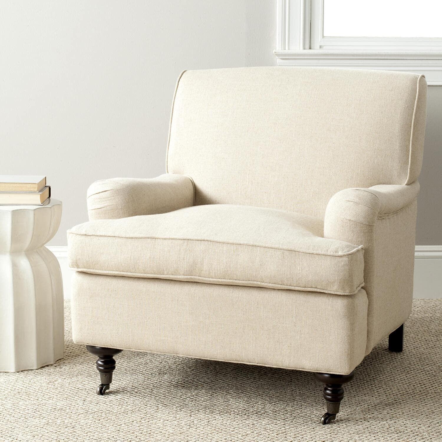 Chloe Club Chair - MCR4571 - Blush - Safavieh