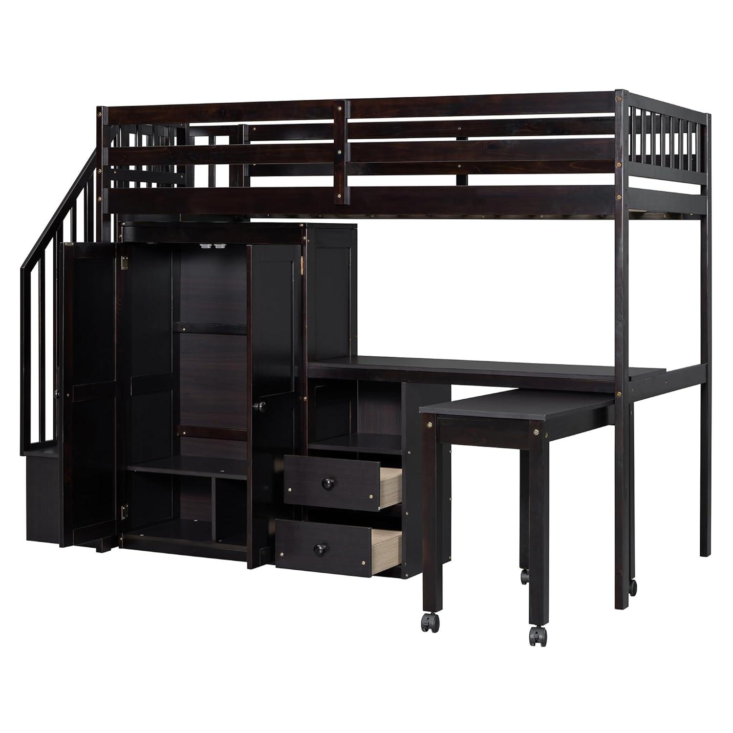 Reprise Designs Desk & Wardrobe – Space-Saving Multifunctional Loft Bed