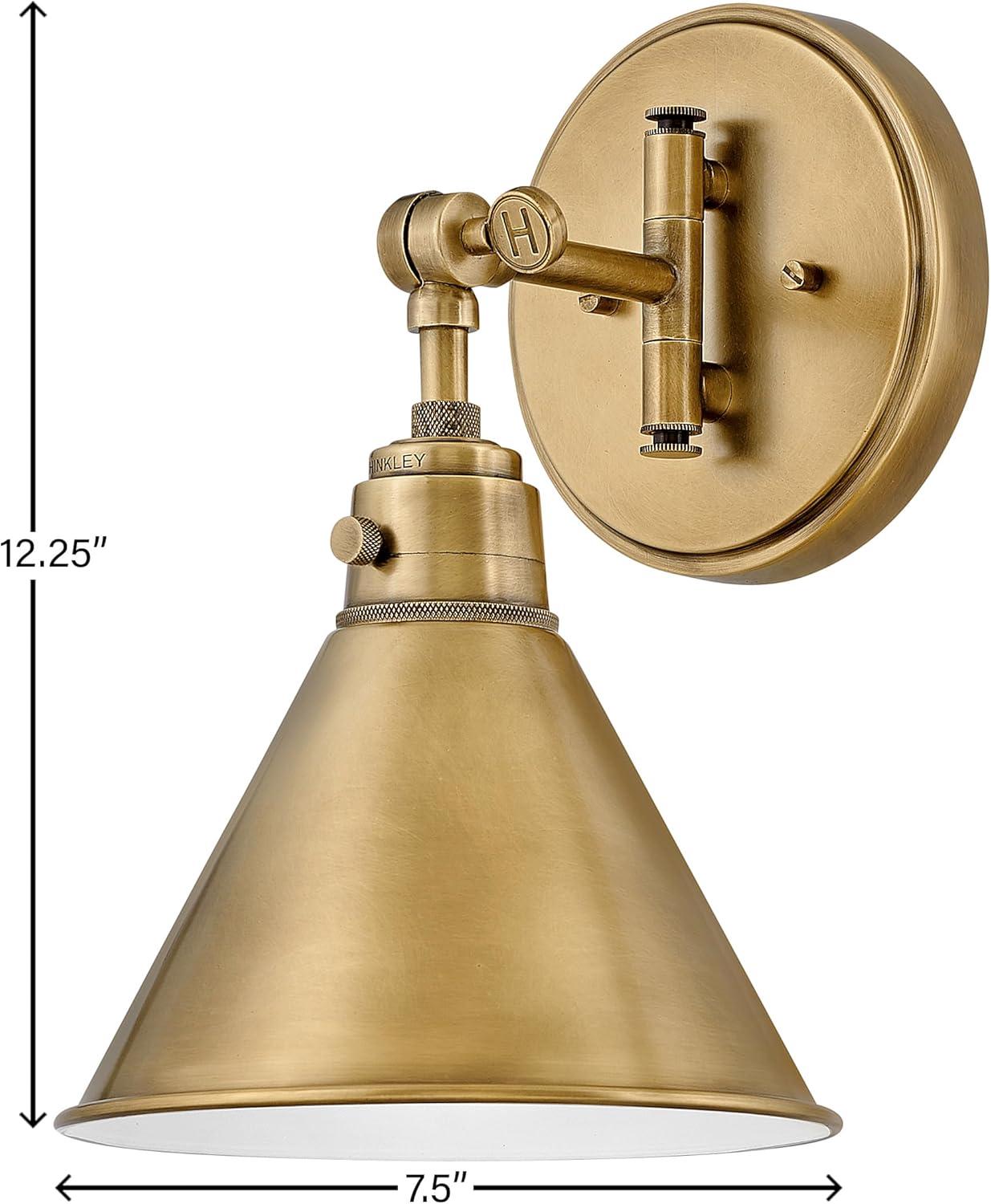 Lennon Adjustable Sconce - Brass