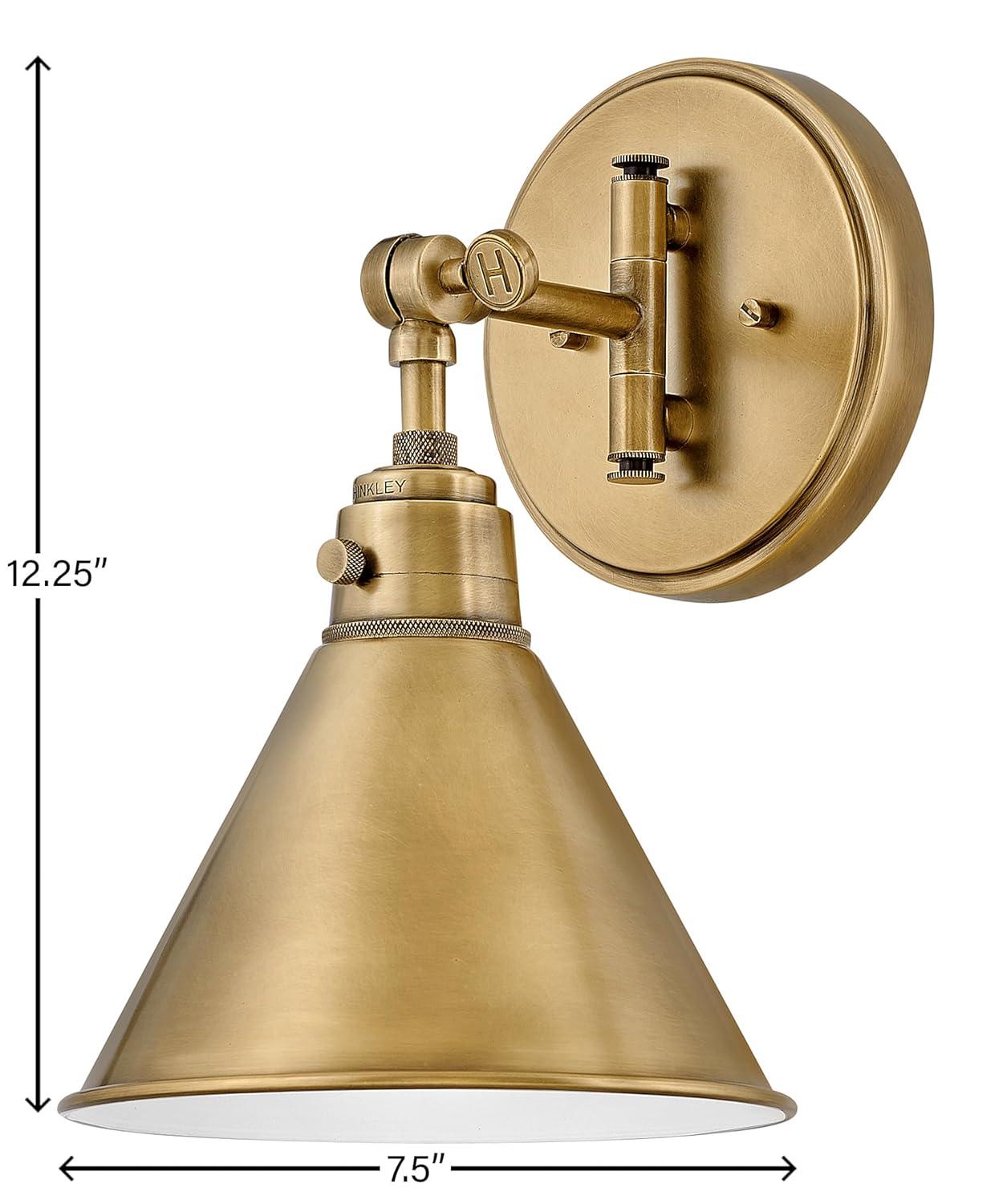 Lennon Adjustable Sconce - Brass