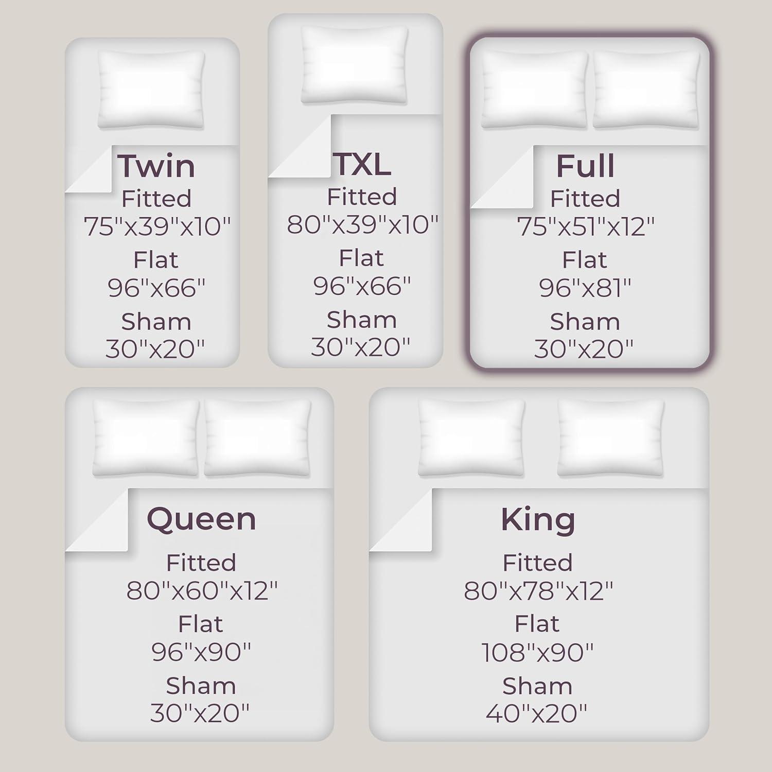 Lavish Home Series 1200 Brushed Microfiber Sheet Set - Wrinkle, Stain & Fade Resistant Bed Linens & Pillowcases