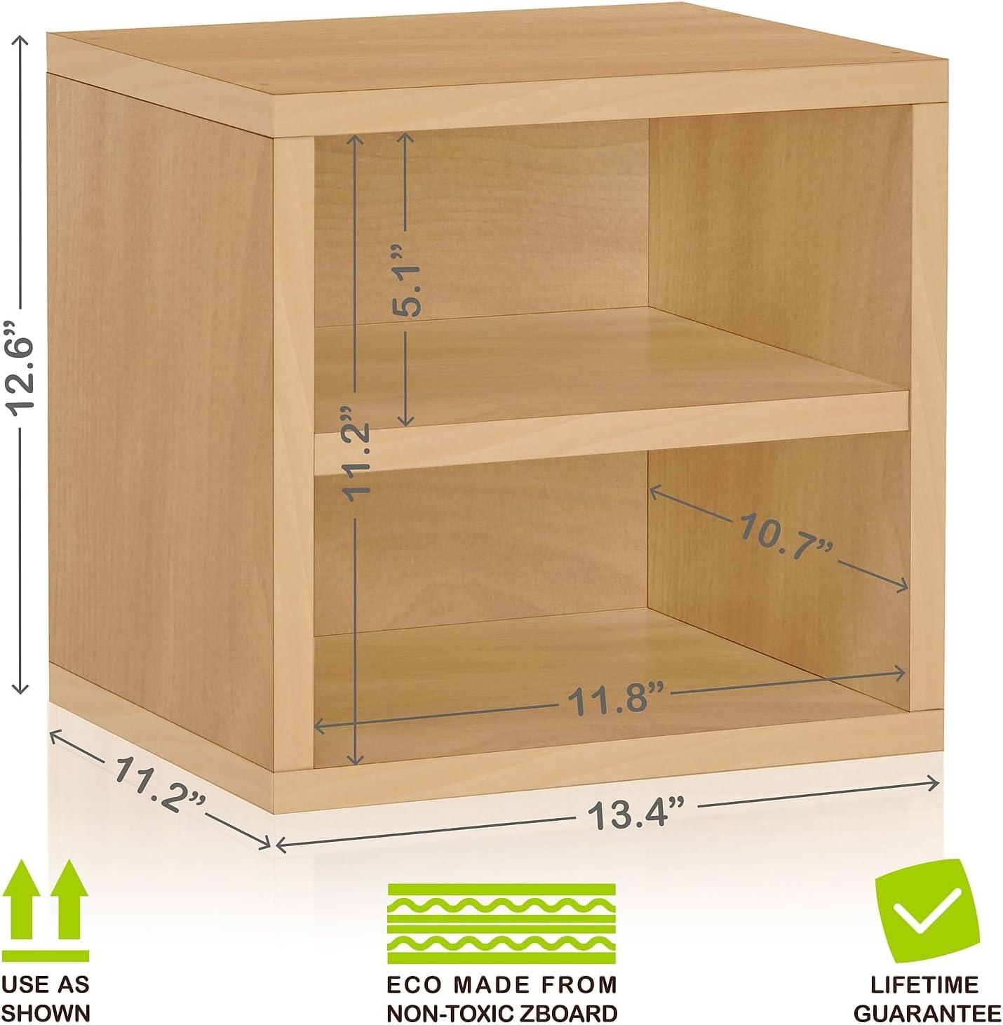 Way Basics Closet Organizer and Storage - Modular Connect Shelf Cube (Tool-free Assembly)