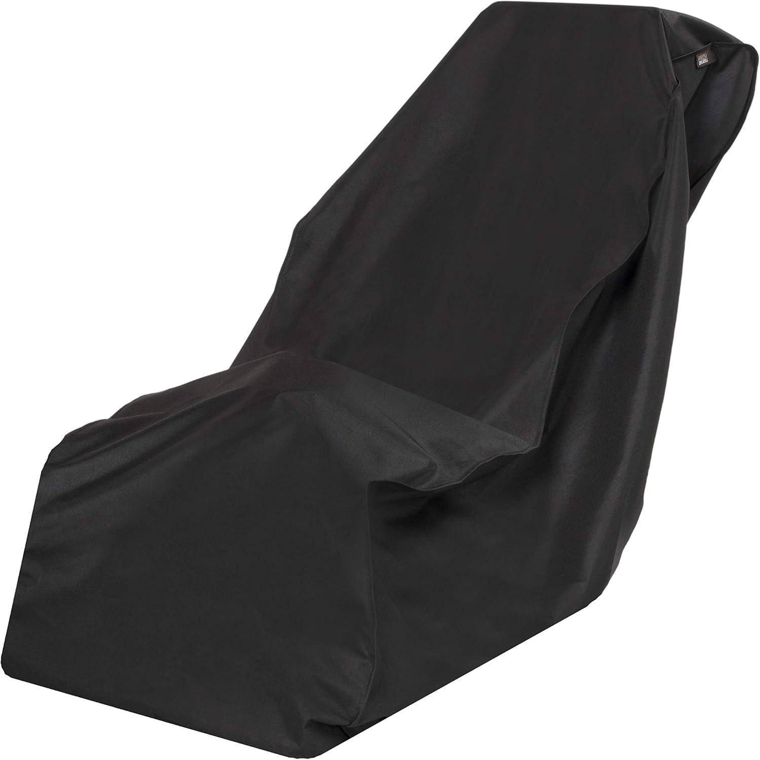 Modern Leisure Chalet Lawn Mower Cover, 75"L x 25.5"W x 23"H, Black