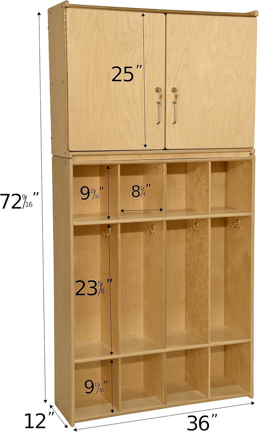 Wood Designs Contender 4 Unit Storage Locker and Cabinet- RTA