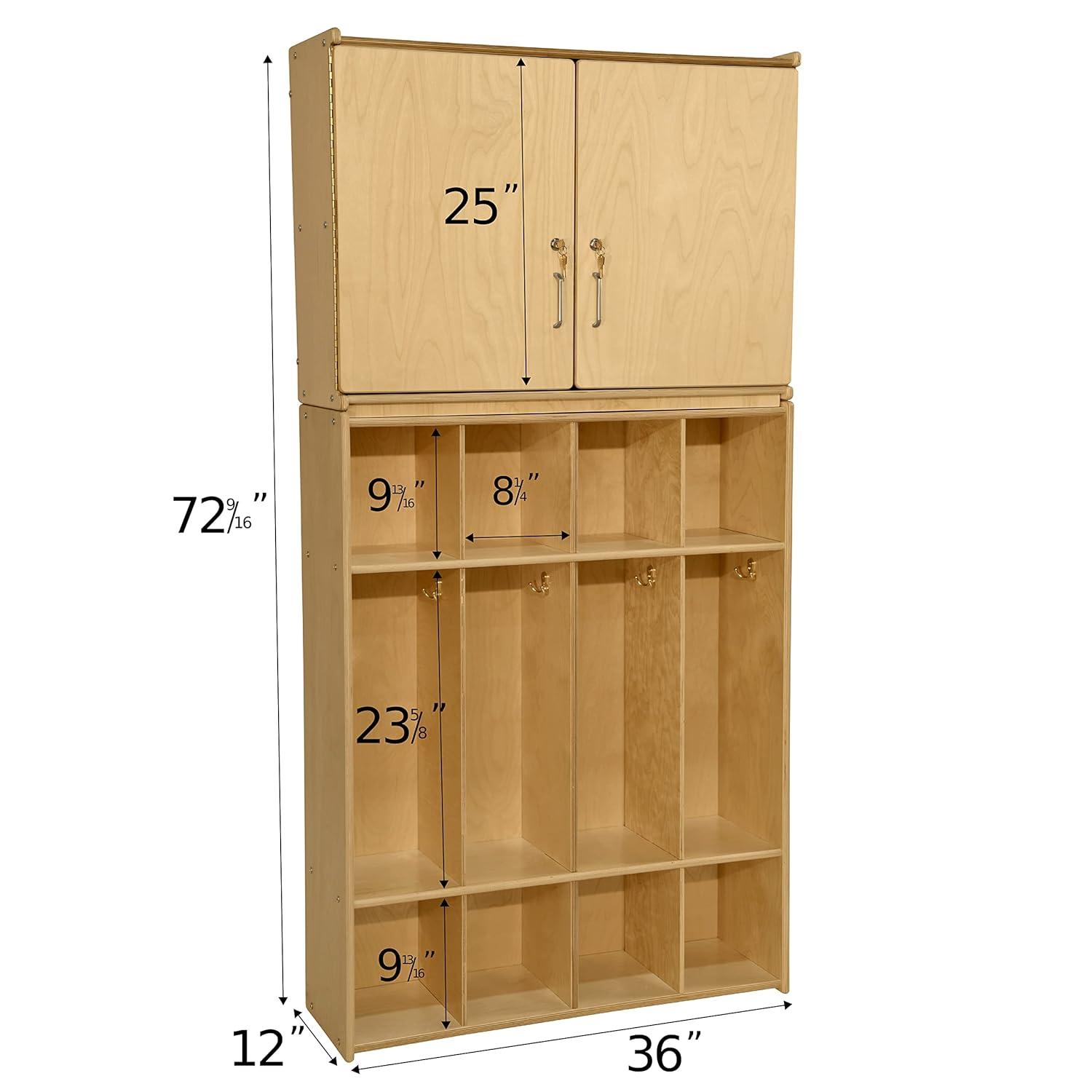 Wood Designs Contender 4 Unit Storage Locker and Cabinet- RTA
