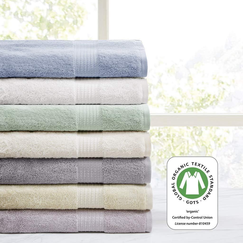 Kazimira Organic 100% Cotton 6 Piece Towel Set