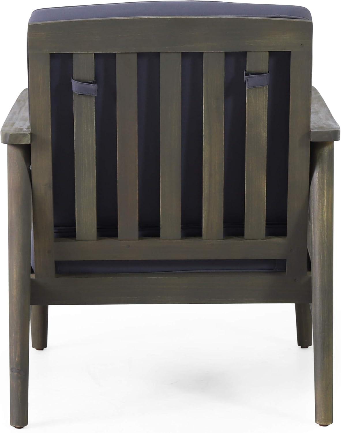 Rosecliff Heights James Outdoor Patio Chair with Cushions (Set of 2)