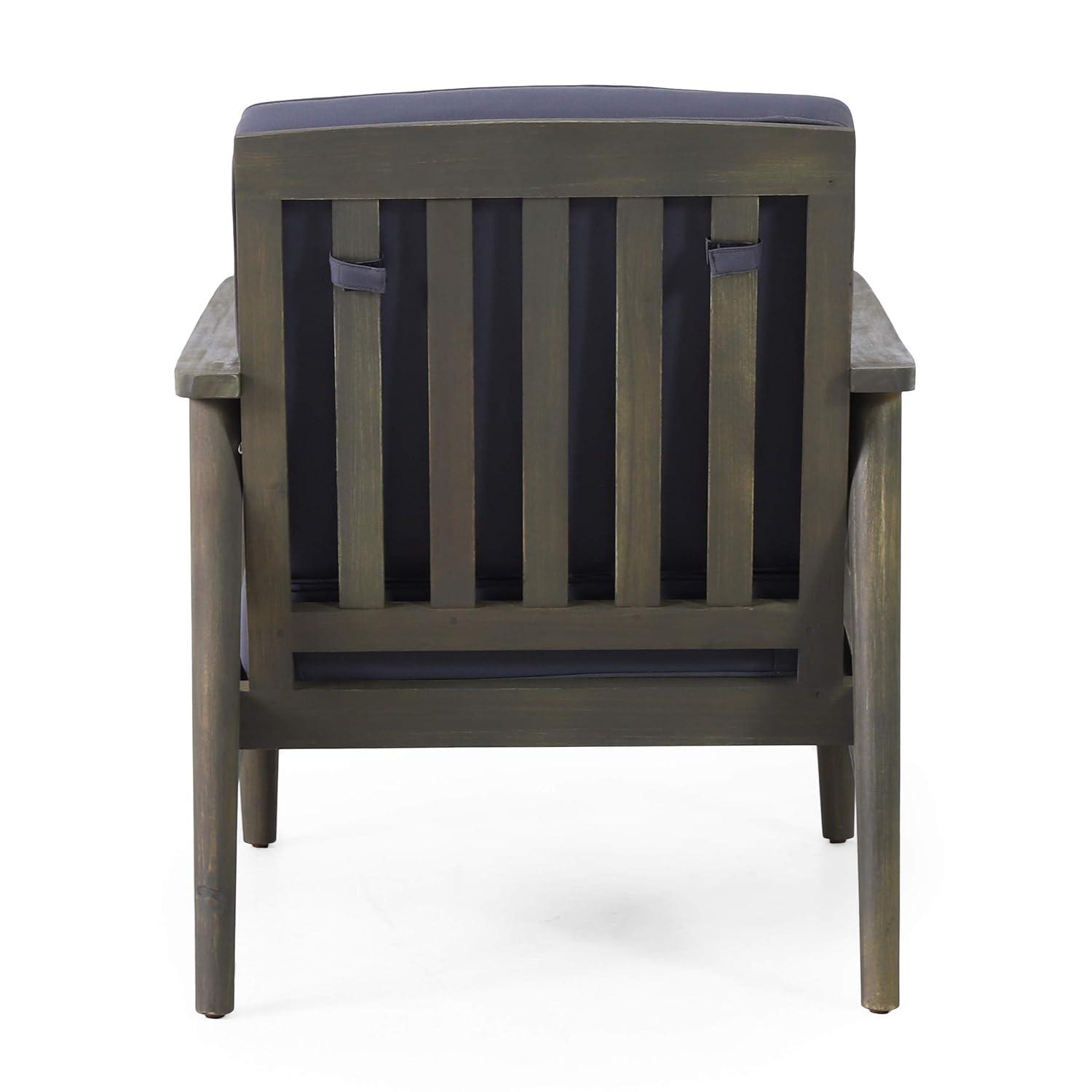 Rosecliff Heights James Outdoor Patio Chair with Cushions (Set of 2)