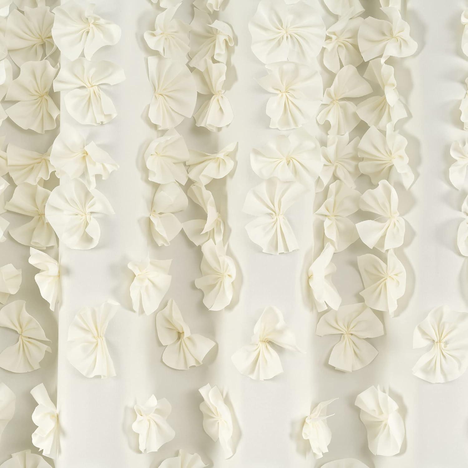 Lush Decor Riley Floral Shower Curtain