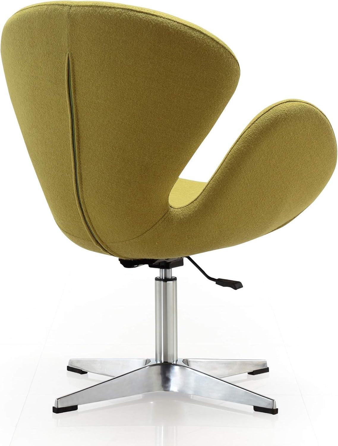 Skakke Upholstered Swivel Accent Chair