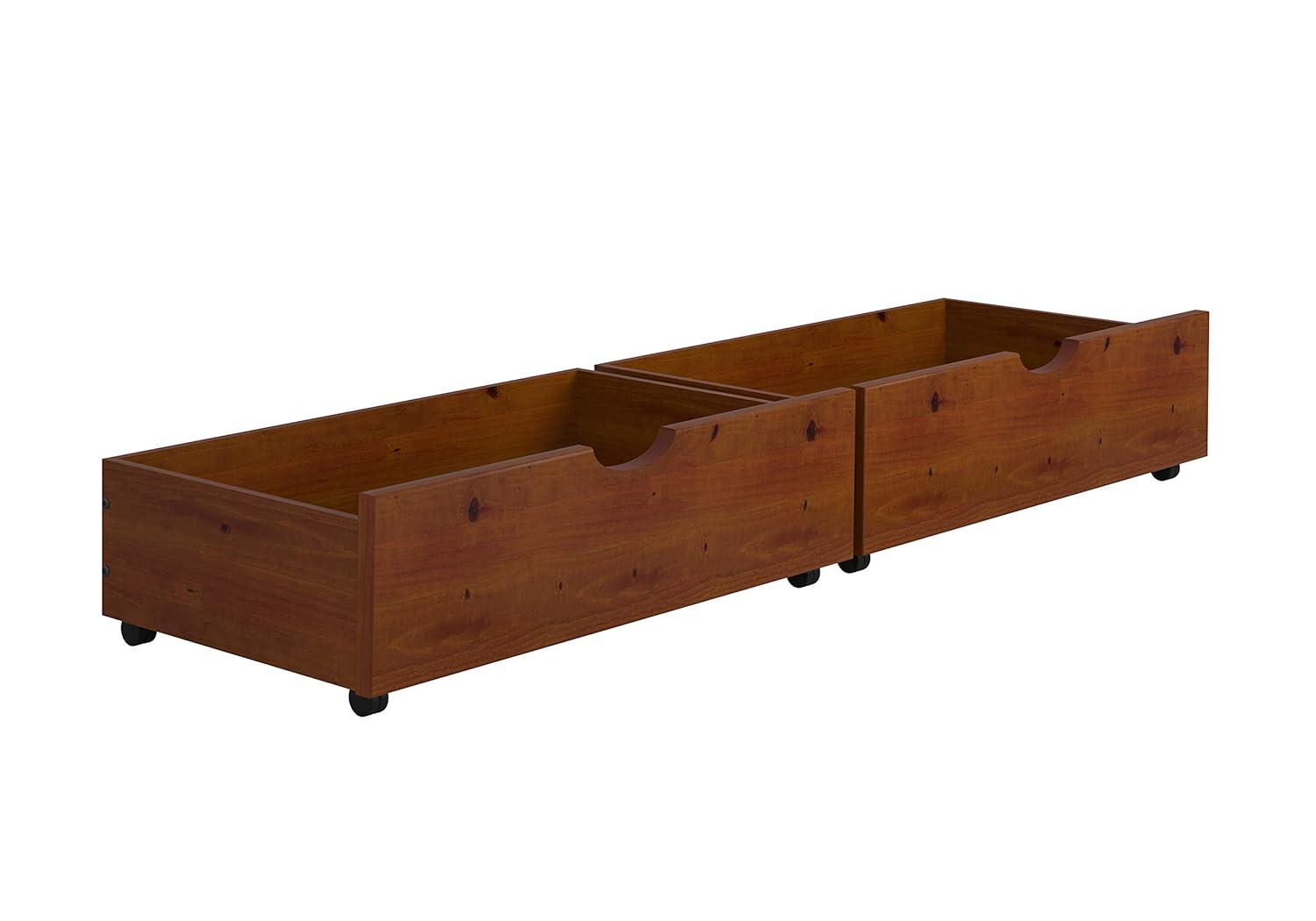 Donco DUAL UNDERBED DRAWERS ESPRESSO