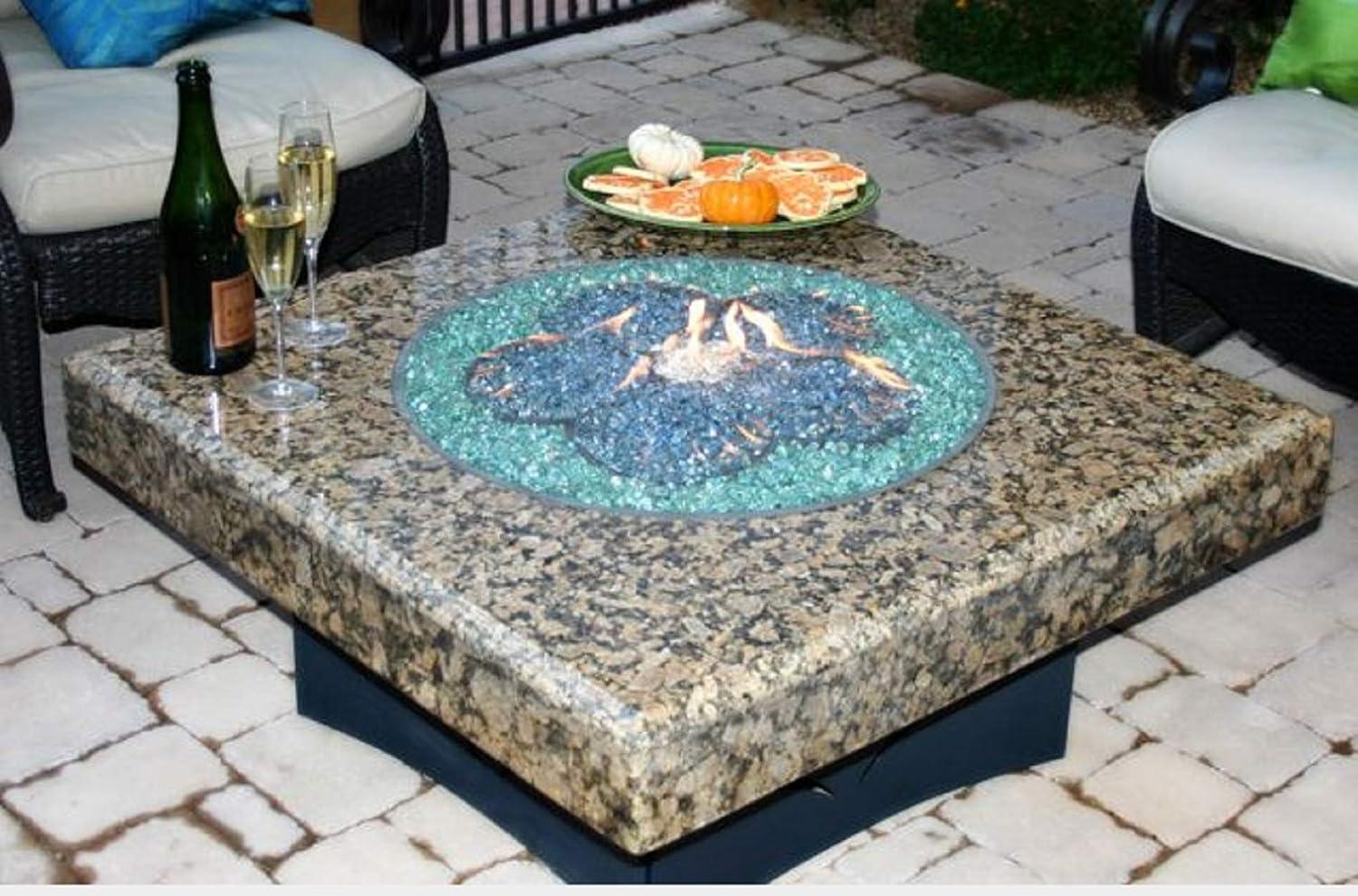 AZ Patio Heaters 22'' Round Glass Fire Pit Accessory