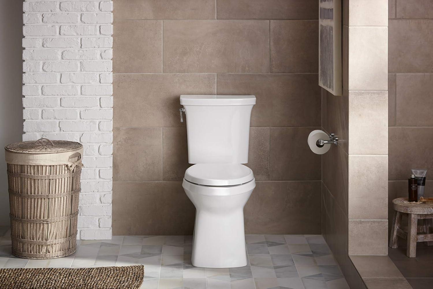 Corbelle™ 1.28 GPF Water Efficient Elongated Two-Piece toilet (Seat Not Included)