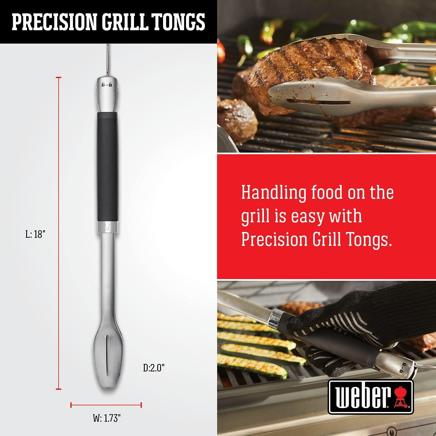 Weber Precision Grill Tongs