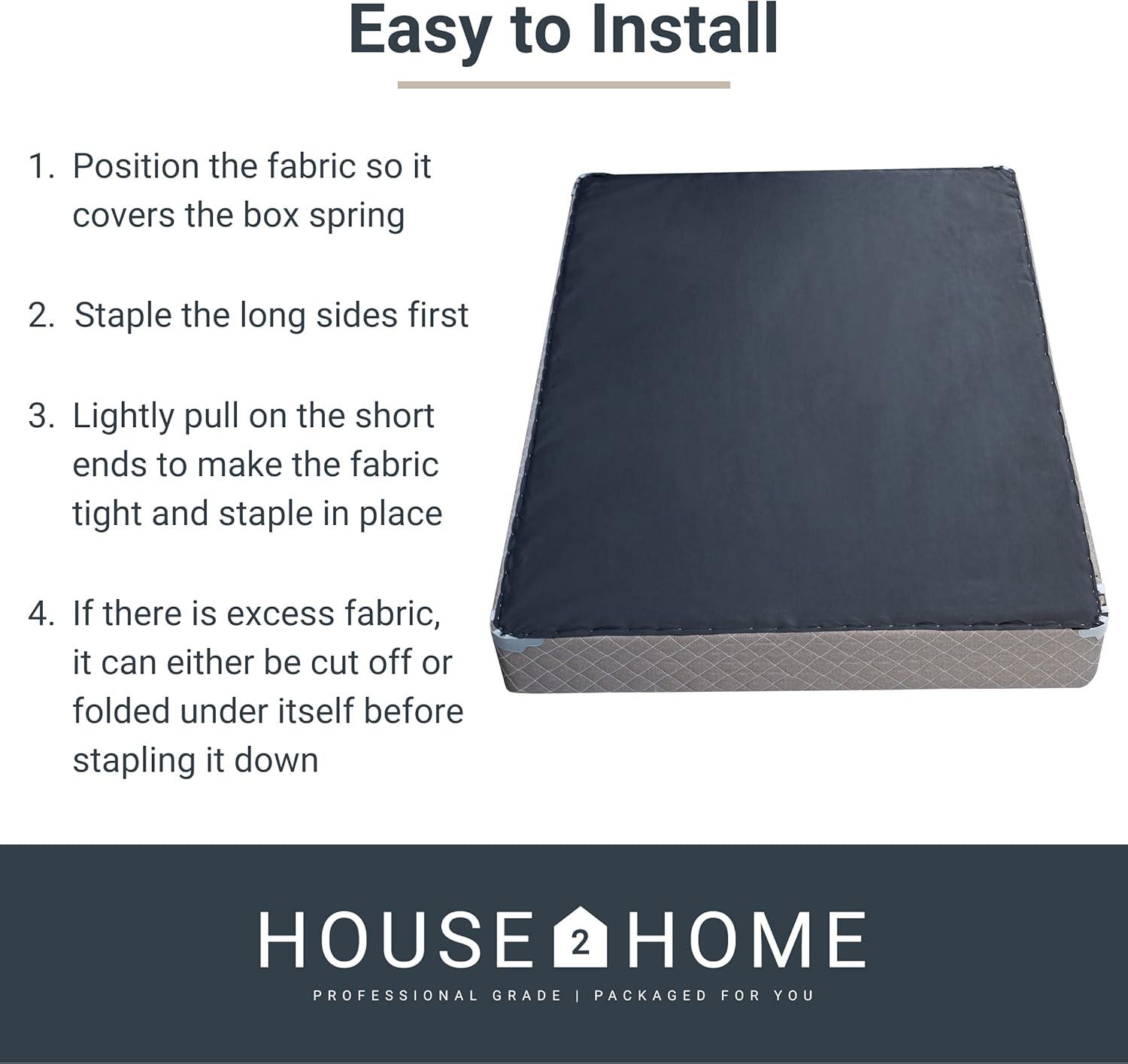 Home2Home Polypropylene Full Standard Box Spring