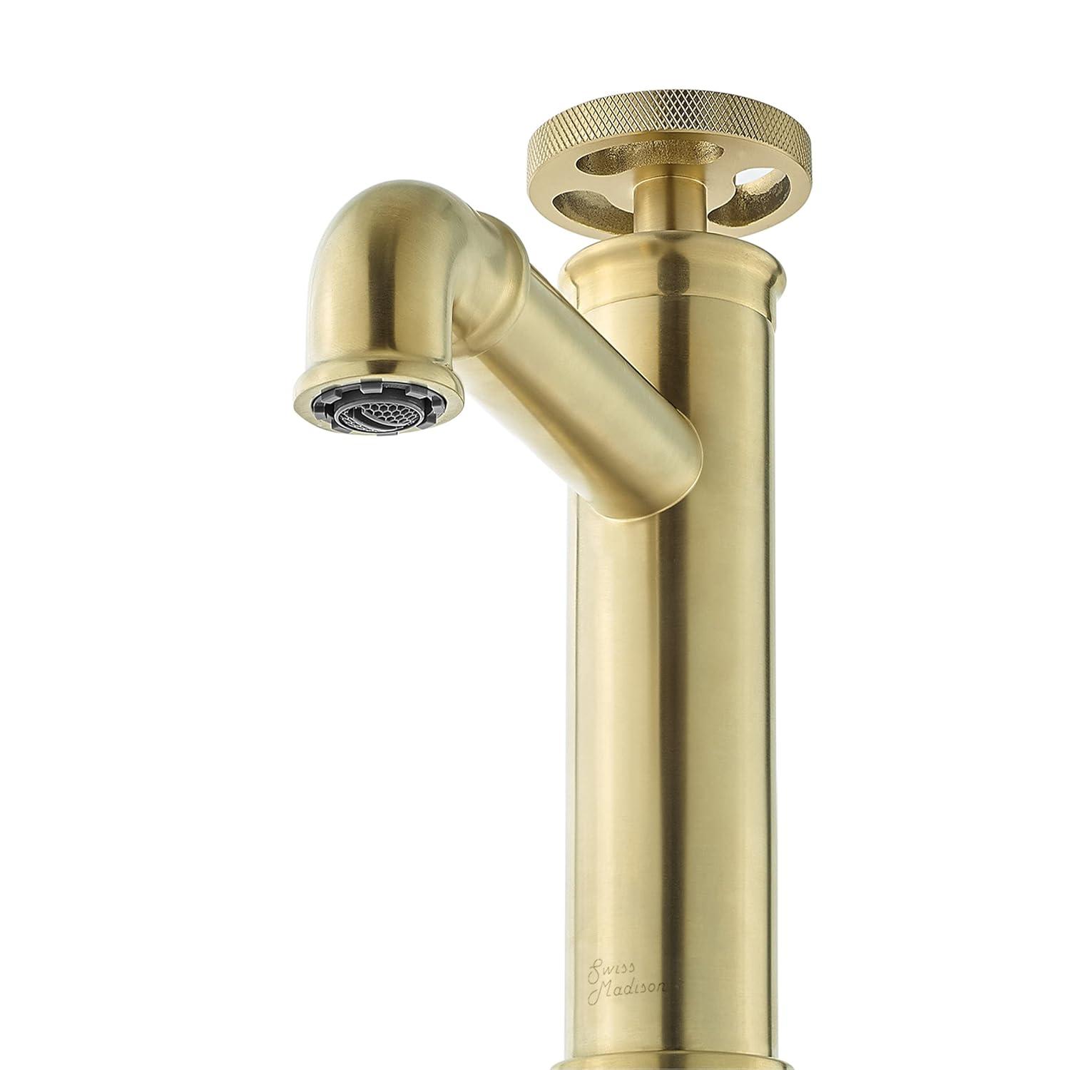 Avallon Single Hole, Single-Handle Wheel, Bathroom Faucet