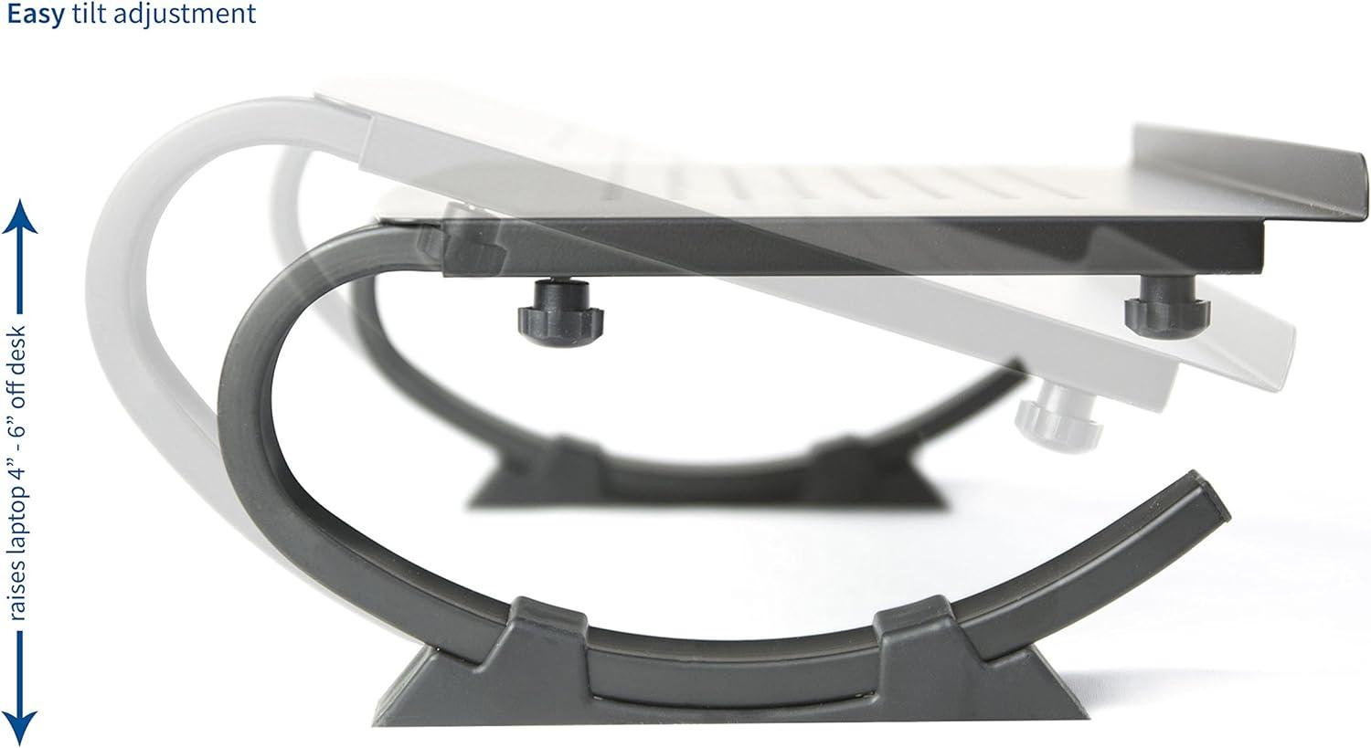 Vivo Black Laptop Desk Stand