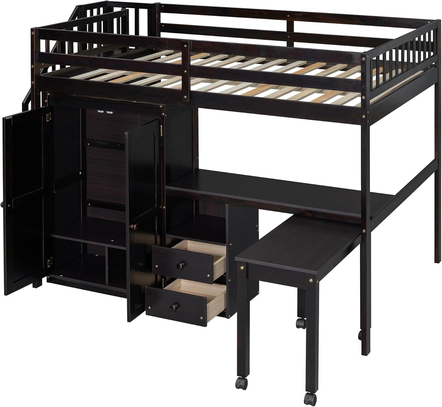 Reprise Designs Desk & Wardrobe – Space-Saving Multifunctional Loft Bed
