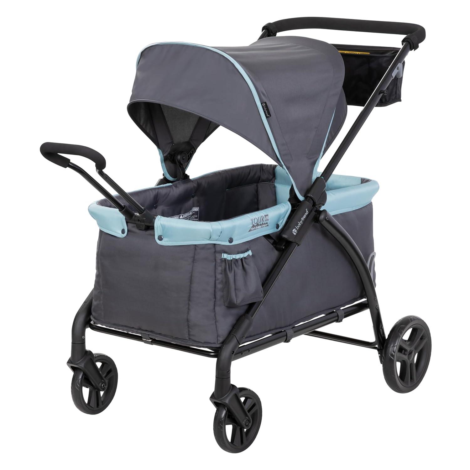 Baby Trend Baby Trend Foldable 4 Wheel Multi-Child Stroller with Storage