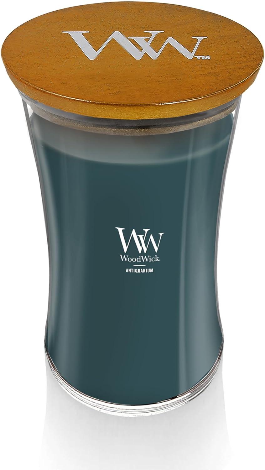 Woodwick Large Hourglass Candle, Antiquarium, 21.5 oz