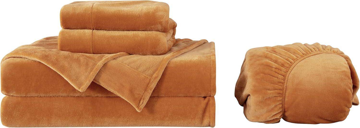 Microplush Fleece Bed Sheet Set