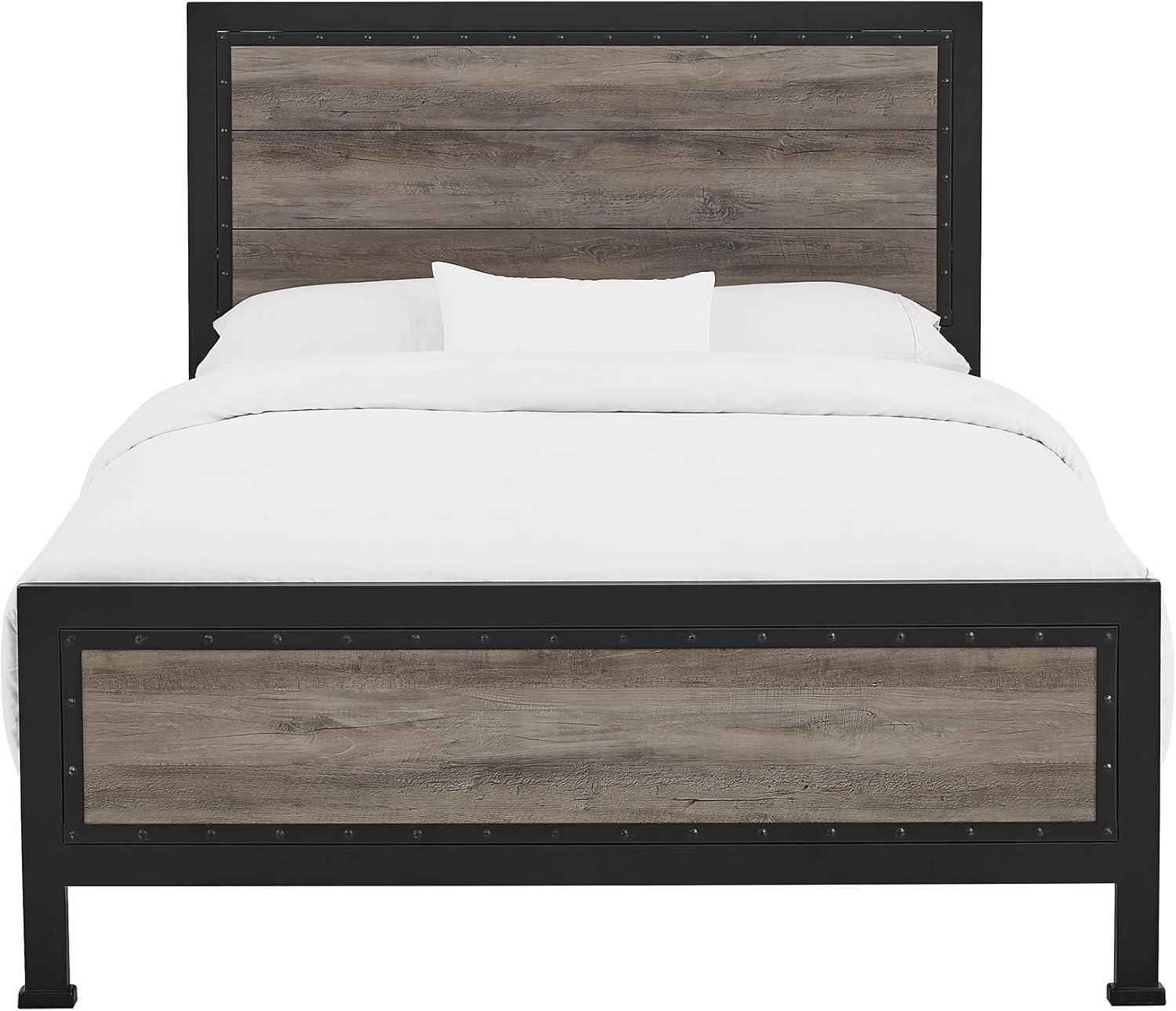 HumbleNest Countryside Modern Rustic Panel Bed