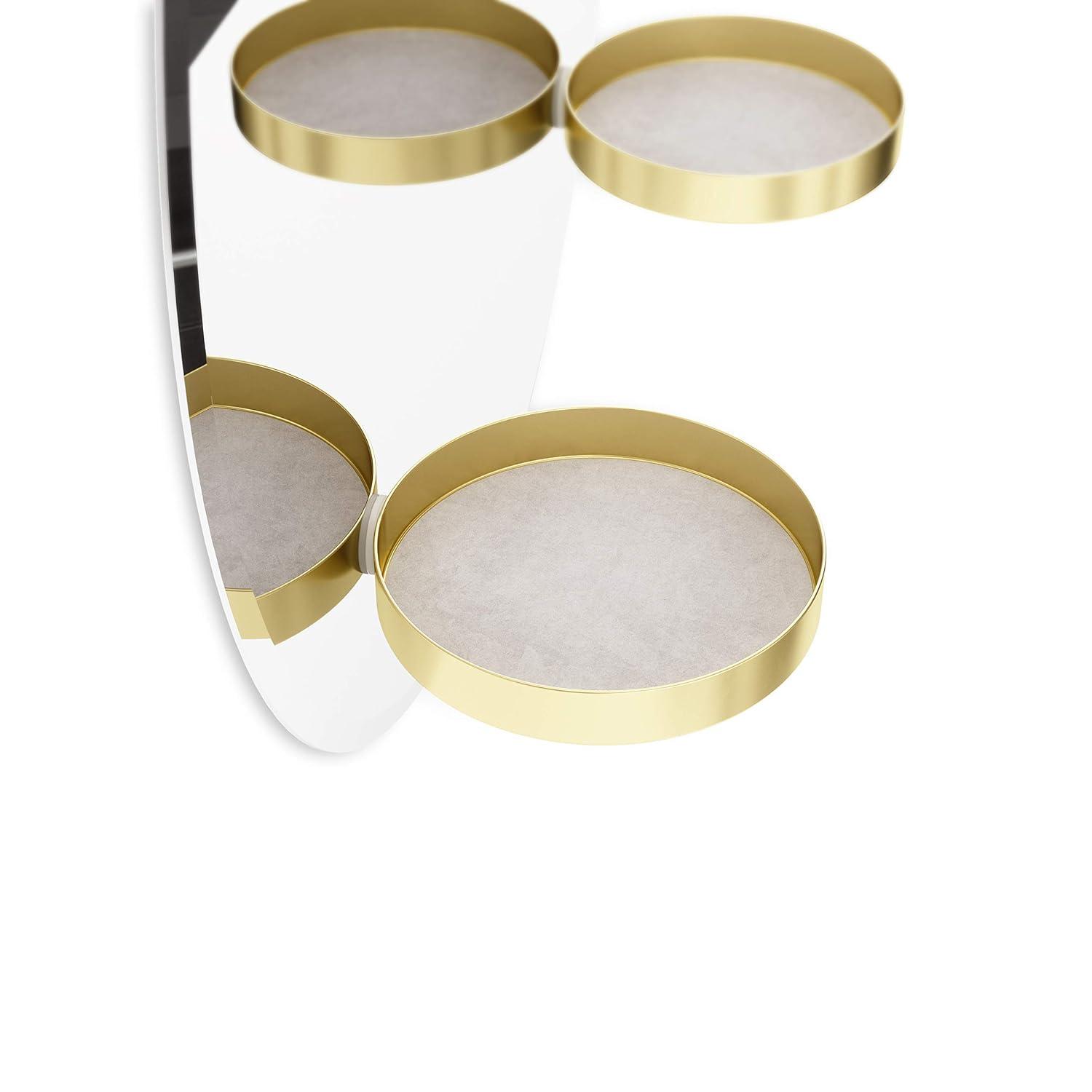 Perch Wall Mirror And Shelves