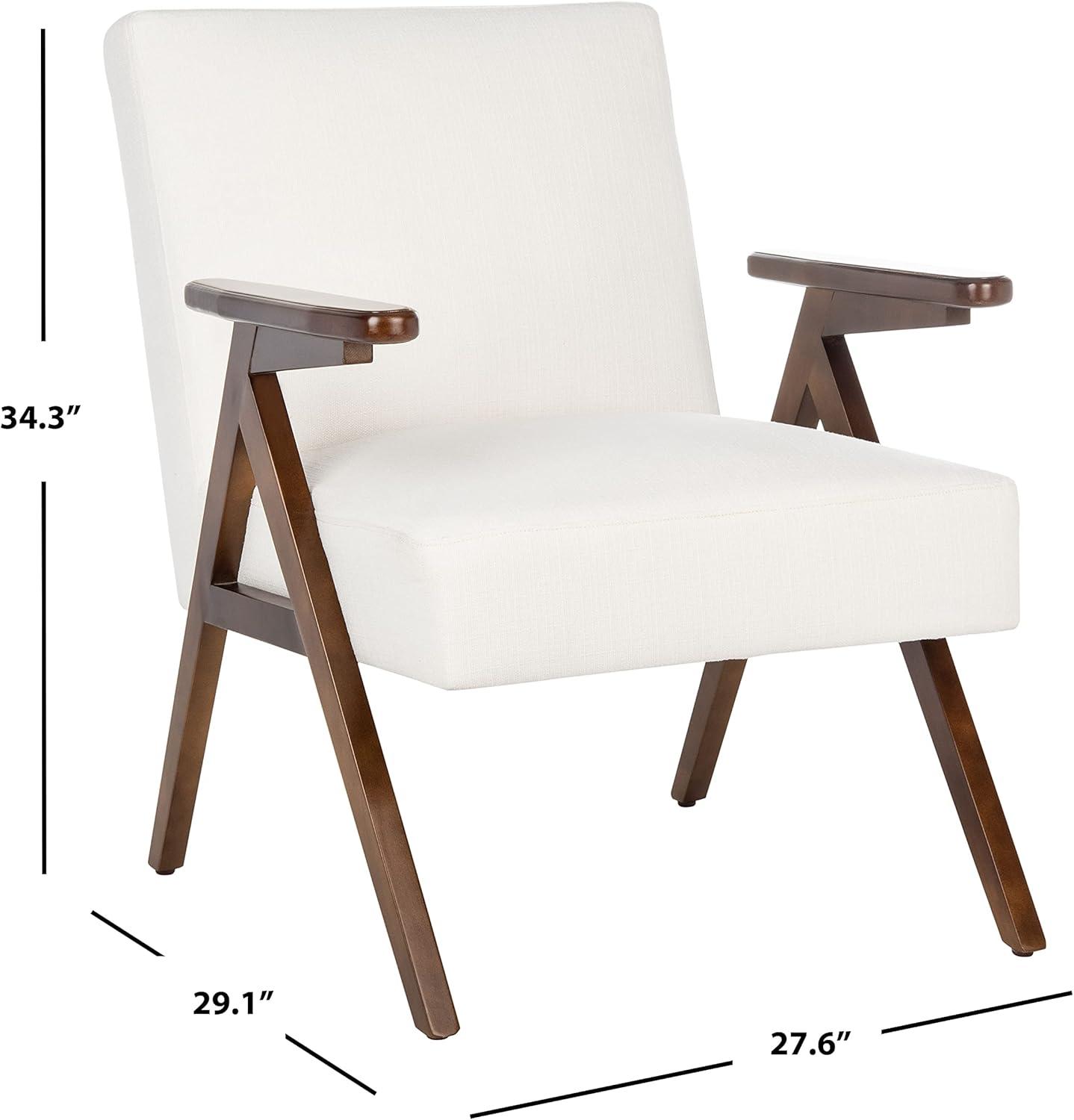 Emyr Arm Chair - ACH4007 - White - Safavieh