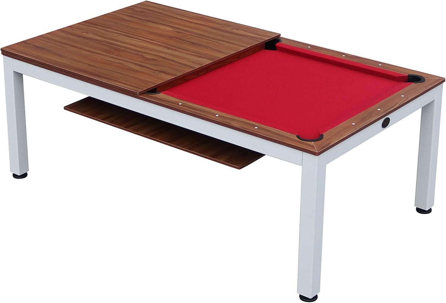 Playcraft Playcraft Glacier 7' Pool Table with Dining Top and Steel Legs