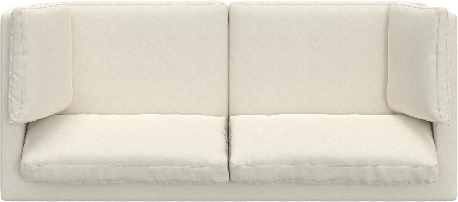 Simpli Home Ava 90-inch Sofa in Tightly Woven Performance Fabric