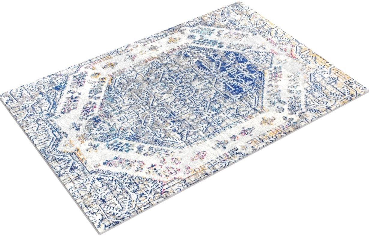 Modern Persian Boho Vintage Area Rug  - JONATHAN Y