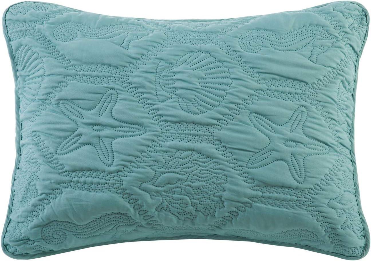 Shore Polyester Textured Sea Life Quilt Set