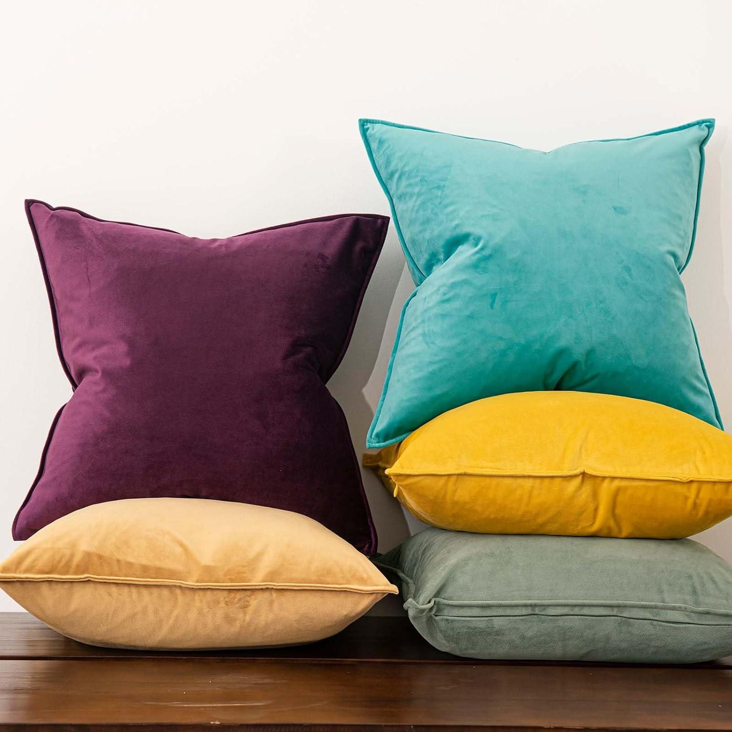 Velvet Reversible Pillow Cover