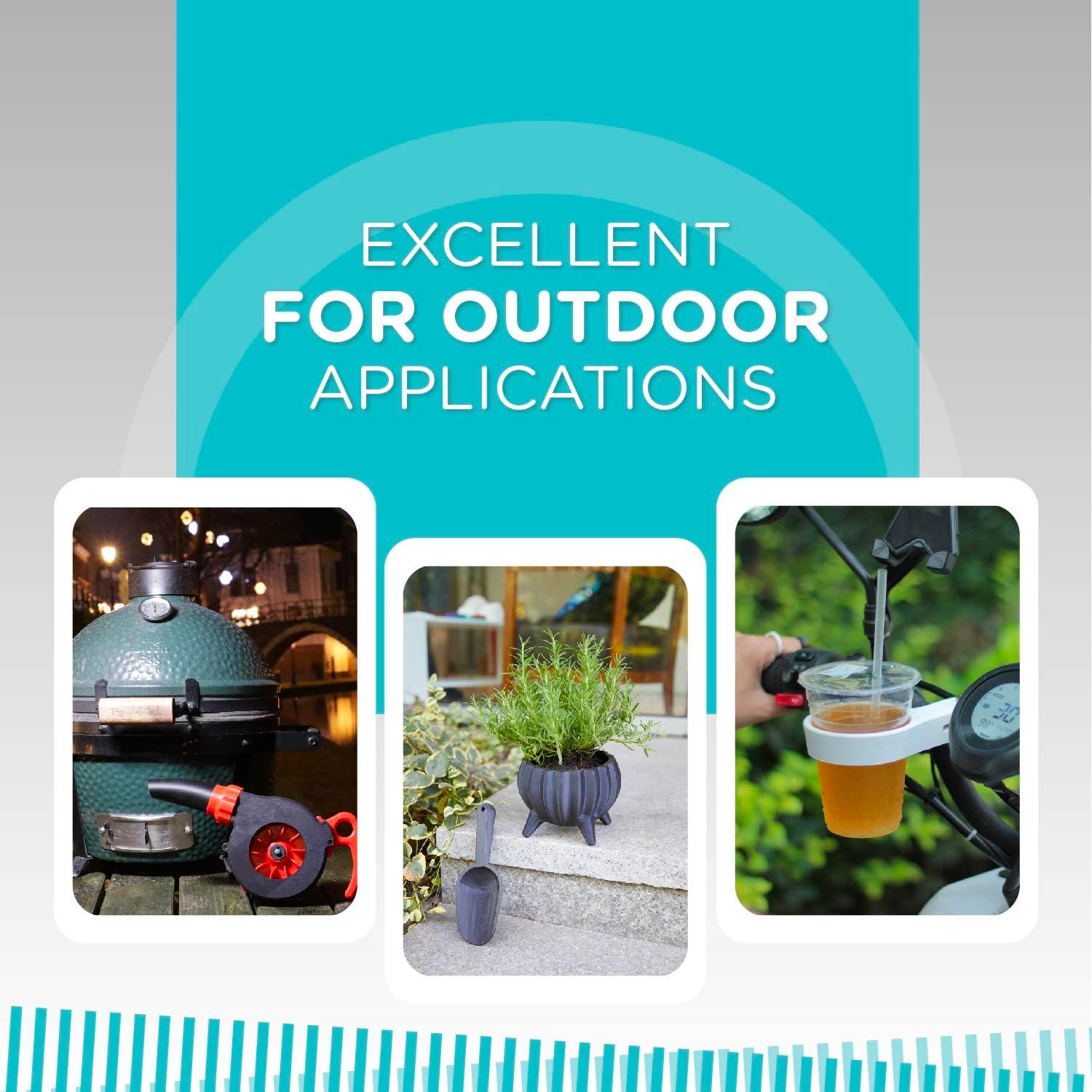 Polymaker ASA Filament 1.75mm Army Brown, 1kg ASA 3D Printing Filament, Heat & Weather Resistant - ASA 3D Printer Filament Perfect for Printing Outdoor Functional Parts