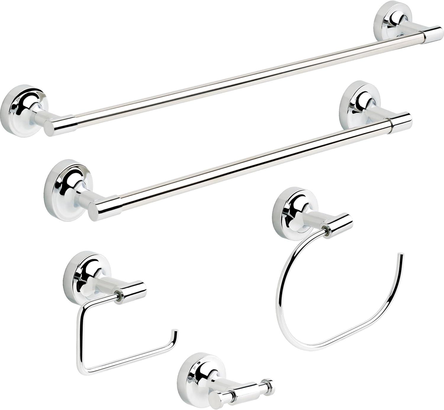 Franklin Brass Voisin Double Towel Hook Bath Hardware Accessory VOI35-PC