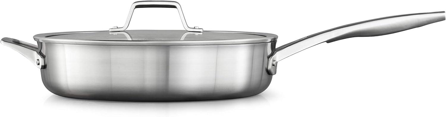 Calphalon Stainless Steel Saute Pan with Lid