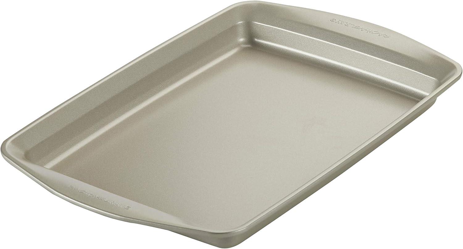 Rachael Ray 10pc Bakeware Set: Nonstick Steel Baking Pans & Sheets, Even-Heating, Dishwasher-Safe, Oven-Safe to 450°F