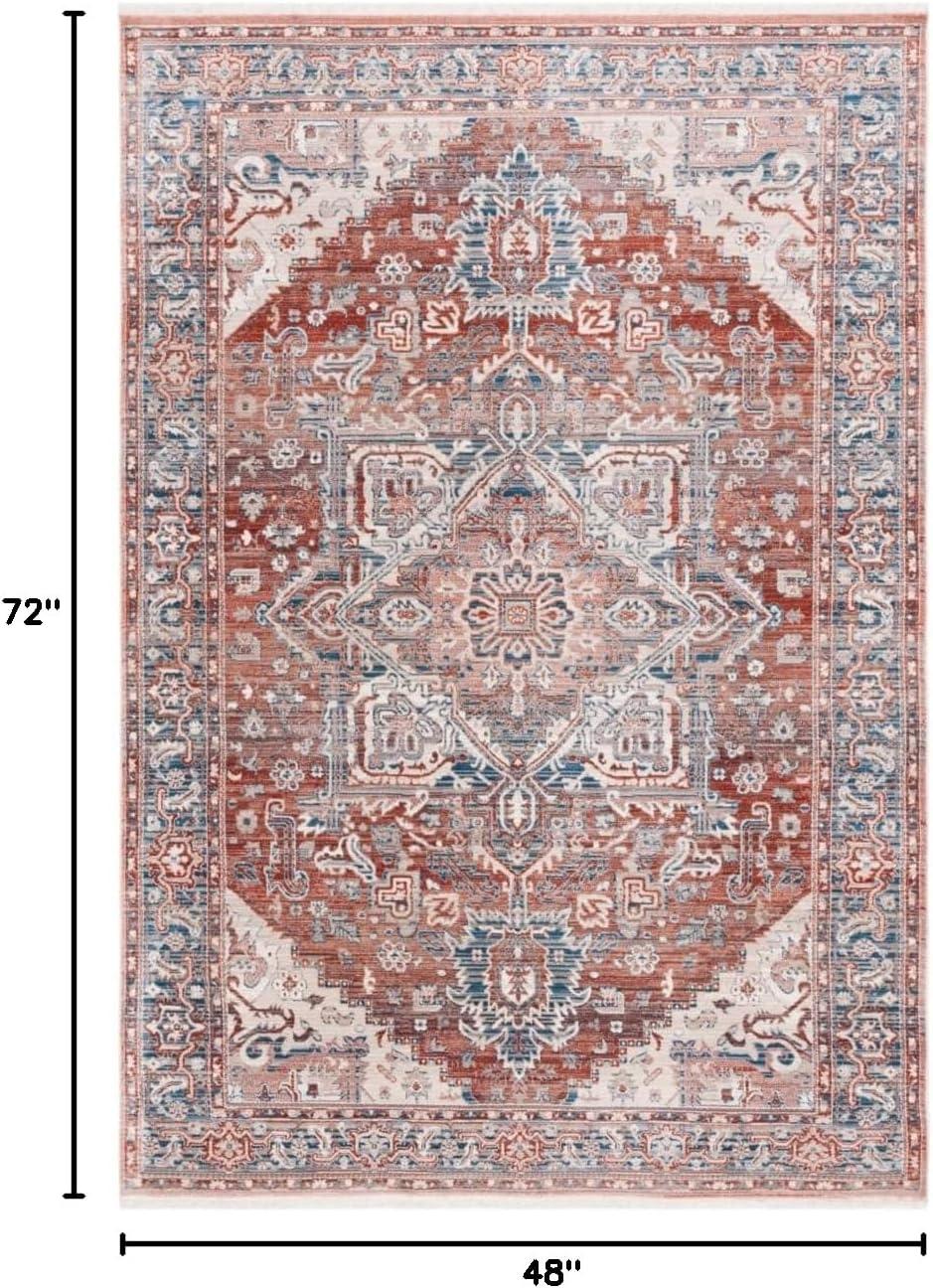 Vintage Persian VTP426 Power Loomed Area Rug  - Safavieh