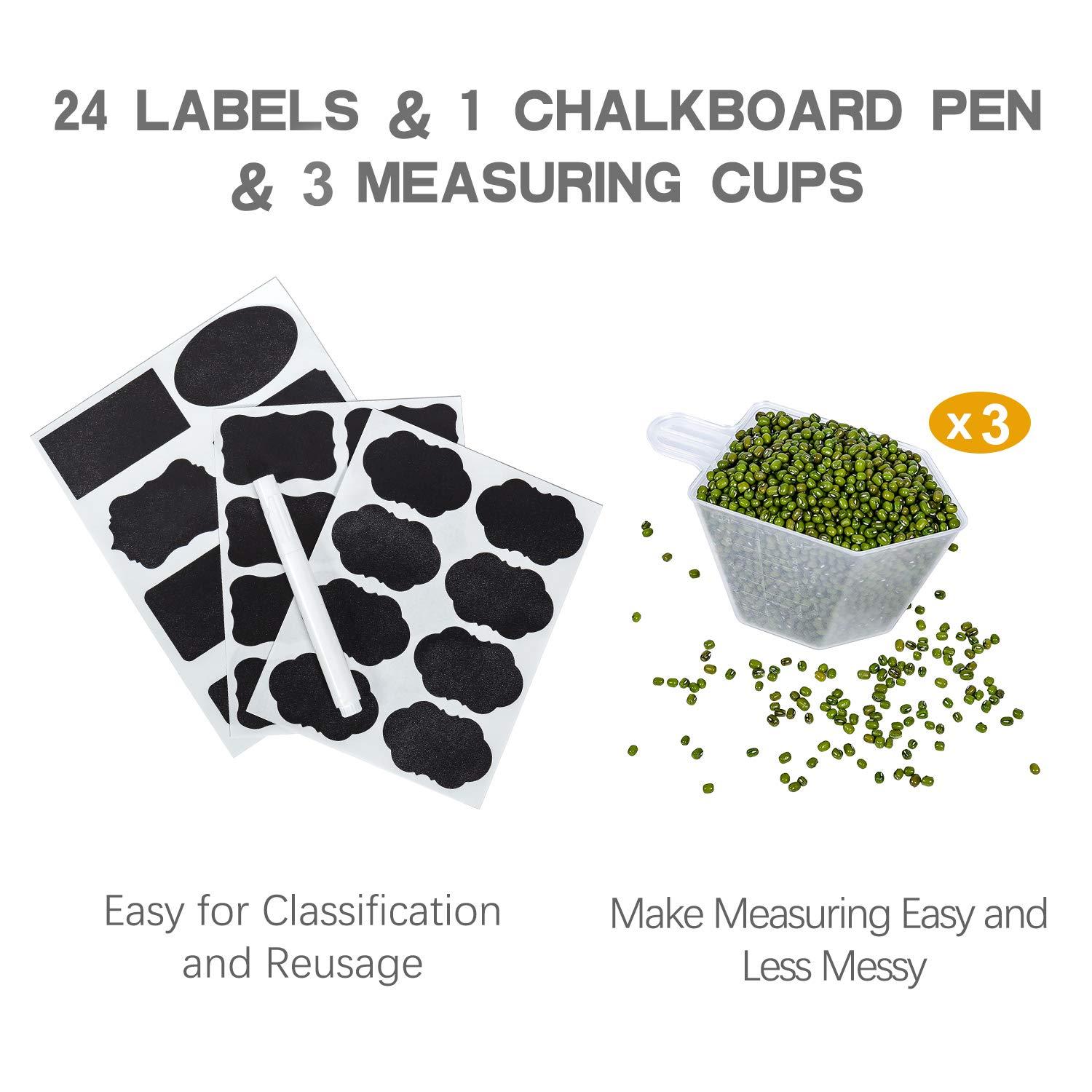 Medium Food Storage Containers  2.5L /84.5Oz